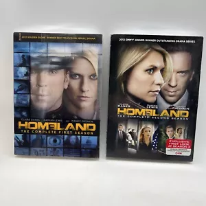 HOMELAND The Complete Seasons 1 & 2 on DVD New!!! Factory Sealed - Picture 1 of 3