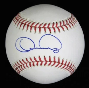 Yunel Escobar Signed Major League Baseball In Blue Pen MLB Authenticated - Picture 1 of 2