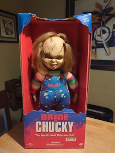 1999 SIDESHOW Bride of Chucky 16" Puppe Narbenversion in getragener Box - Bild 1 von 9