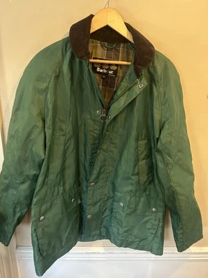 Куртка Barbour мужская одежда верхняя одежда зеленая большая  - Изображение 1 из 4