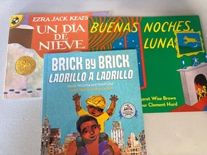 Spanish Espanol Children Kids Buenos Noches;Un Dia De Nieve;Ladrillo Lot of 3 - Imagen 1 de 13