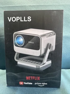 VOPLLS 4K Supported Projector with WiFi and Bluetooth - Picture 1 of 3