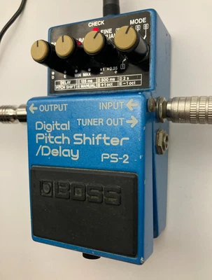 Pedal de efeitos de guitarra Boss PS-2 digital câmbio atraso do Japão testado - Imagem 1 de 4