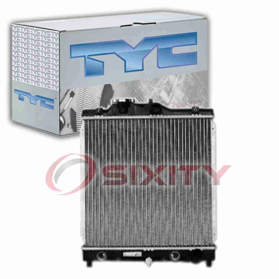 TYC Radiator for 1993-1997 Honda Civic del Sol 1.5L 1.6L L4 Cooler Cooling dz - Image 1 of 4