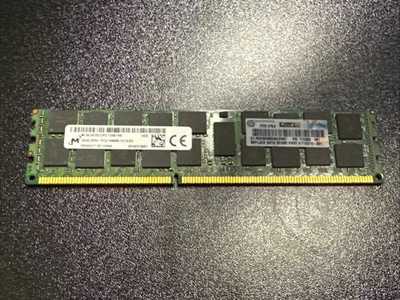 708641-B21 712383-081 715274-001 16GB PC3-14900 DDR3-1866 RDIMM HP Proliant G8 - Image 1 of 4
