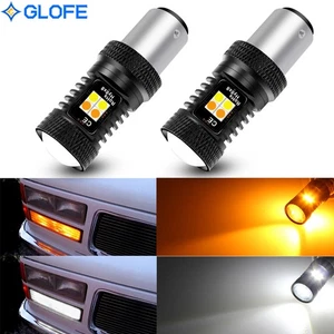 LED 2-Color Switchback Front Turn Signal Light For 94-99 Chevrolet K1500 C1500 - Picture 1 of 12