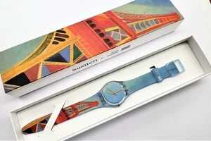 Swatch Special 2022 - GZ357 - Eiffel Tower By Robert Delaunay - NUOVO - - Picture 1 of 3
