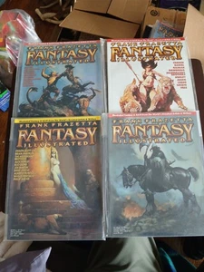 Konvolut 4 FRANK FRAZETTA FANTASY ILLUSTRIERTE ZEITSCHRIFTEN  - Bild 1 von 5