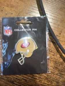2008 Wincraft Sports NOS NFL 1" Team Helmet Collectors Pin SF 49ers - Picture 1 of 1