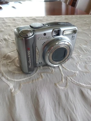 Canon Powershot A720IS / 8MP / 6x optischer Zoom / schöner Zust / Digitalkamera - Bild 1 von 4