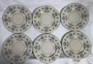 Castleton Caprice Salad Plates 8 3/8" Desert Floral Lot Of Six (6) - Picture 1 of 7