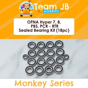 OFNA Hyper 7, 8, PBS, PCR - RTR - 18 Pcs Rubber Sealed Bearings Kit - Picture 1 of 2