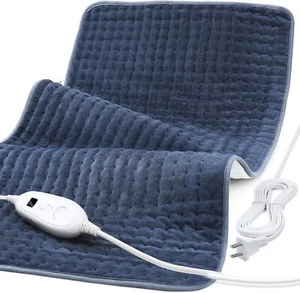 Large Electric Heating Pad For Pain Relief 17 X 33 6 Heat Settings Microfiber - Picture 1 of 9