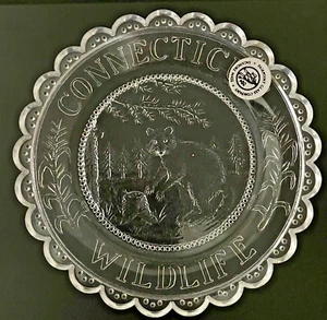 Mapache Connecticut Vida Silvestre Southington CT Deportistas ASSN Pairpoint Taza Plato - Imagen 1 de 11