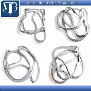 Juego de juntas de puertas para Mercedes-Benz W108 S SE 4 unidades delanteras y traseras - Imagen 1 de 5