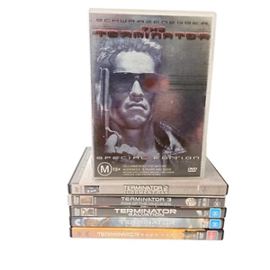 Terminator 1-6 DVD Movie Action Adventure Crime Time Travel Robots Cyborg Battle - Picture 1 of 24