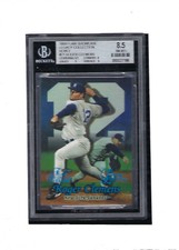 1999 ROGER CLEMENS 47/99 FLAIR LEGACY COLLECTION ROW 2 #21 BGS 8.5 NRMT-MINT