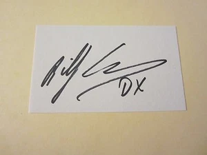 Tarjeta índice firmada autografiada por Billy Gunn Wrestler 3X5 WWF/WWE/TNA lucha libre - Imagen 1 de 2