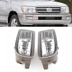 2x Fog Light Headlight Fog Lamp W/Light Bulb For Toyota Land Cruiser 100 99-06 - Picture 1 of 8