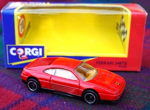 1992 CORGI TURBO #94220 1989 Ferrari 348 TB (type F119) red MIB 1/43 - Picture 1 of 10