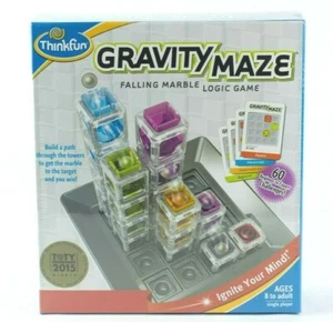 ThinkFun Gravity Maze Falling Marble Logic Game Single Player Ages 8 Plus Sealed - Picture 1 of 12