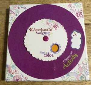 American Girl Truly Me Pick a Color 2015 - Juego de cartas rueda de actividad en caja - Imagen 1 de 4