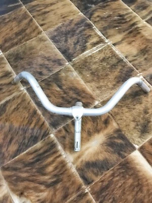 Manubrio bici vintage modello CORNA DI BUE, in alluminio, larghezza cm 50, 3ttt - Immagine 1 di 4