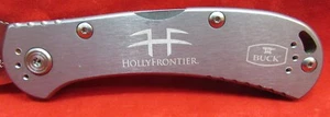 Authentic BUCK 722 Spitfire Lockback GRAY Folding POCKET Knife - Picture 1 of 5