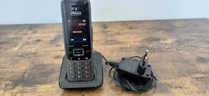 Auerswald COMfortel M-510 DECT-Mobilteil - Schwarz mit Ladestation - Zdjęcie 1 z 6
