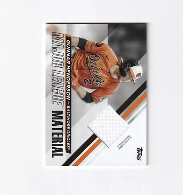 GUNNAR HENDERSON (SP) 2024 TOPPS SERIES 2 🔥MAJOR LEAGUE MATERIAL🔥 Baltimore   - Image 1 of 2