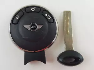 FOR PARTS ONLY ORIGINAL MINI COOPER OEM SMART KEY LESS ENTRY REMOTE FOB NKLG USA - Picture 1 of 13