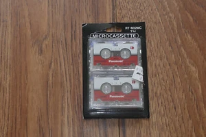 Panasonic RT-602MC Microcassetta vuota - Confezione da 2 - SIGILLATA - Foto 1 di 3