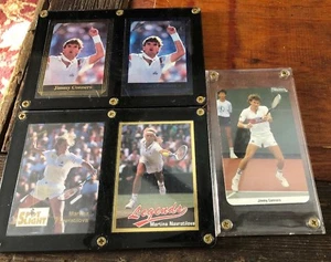Tennis Cards Conners And Navratilova - Picture 1 of 7