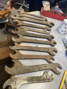 alte massiver Maulschlüssel Werkzeug Vintage Konvolut Scheunenfund DMG - Bild 1 von 9