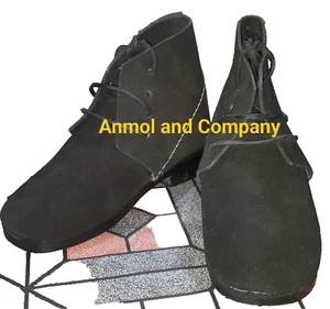 Civil War Brogan Shoes Men's US sizes 6-15 Custom, Leather Hobnails optional - Picture 1 of 4