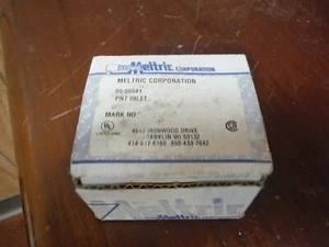 Meltric 09-08041 PN7 Inlet Plug - Picture 1 of 3