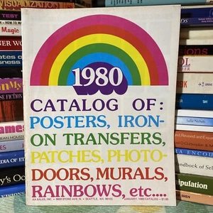 1980 Catalog Of Posters, Iron On Transfers, Etc… January, 1980 - Picture 1 of 6