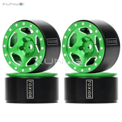 Aluminum 1.0 inch Beadlock Wheel Rim for 1/24 Crawler Axial SCX24 FCX24 Truck - Image 1 of 3