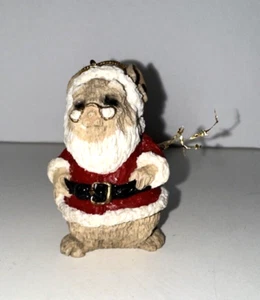 1980's Mouse Santa Claus  Itty Bitty Christmas Collection By United Design - Picture 1 of 7