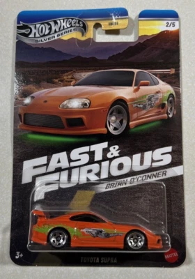 НОВЫЙ 2024 Hot Wheels Fast & Furious Брайан О'Коннер TOYOTA SUPRA - Изображение 1 из 2