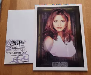 Buffy The Vampire Slayer The Chosen One Ltd Ed 1287 z 3500 niecięta karta kolekcjonerska - Zdjęcie 1 z 3