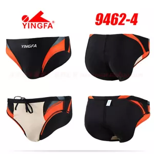 YINGFA 9462-4 HOMBRE COMPETICIÓN CARRERAS ENTRENAMIENTO BAÚL DE NATACIÓN BRIEF 3XL Talla 34/36 - Imagen 1 de 2