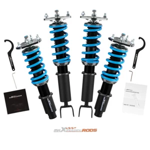 24 Ways Adjustable Coilover Coil Spring Kit For Honda Prelude BB1 BB2 1992-1996 - Picture 1 of 12