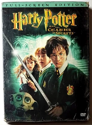 Harry Potter and the Chamber of Secrets [DVD] Full Screen - 2002, WB - BRAND NEW - Image 1 of 4