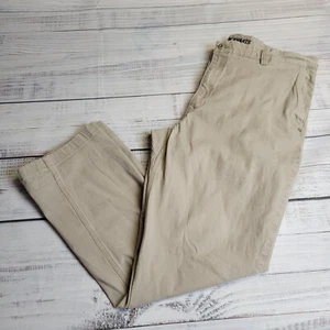 Duluth Trading Flex Ballroom Khaki Pants Mens Beige Size 40x31 Standard Fit - Picture 1 of 7