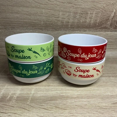 Lot 4 Bols à soupe francoise saget