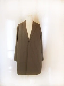 MUJI LABO N.hollywood Daisuke Obana No Collar Kimono Designed Coat - Picture 1 of 7