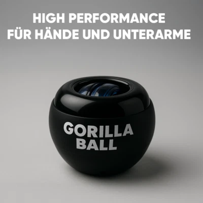 Wrist Ball schnurrlos (wie Gyro Twister/Power Ball) Handtrainer Schwarz - Bild 1 von 4