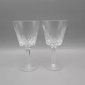 2er Set - Waterford Kristall LISMORE Claret / große Rotweingläser - Bild 1 von 4