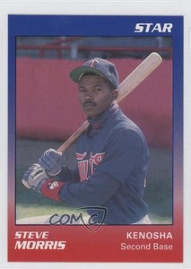 1989 Star Kenosha Twins Steve Morris #16